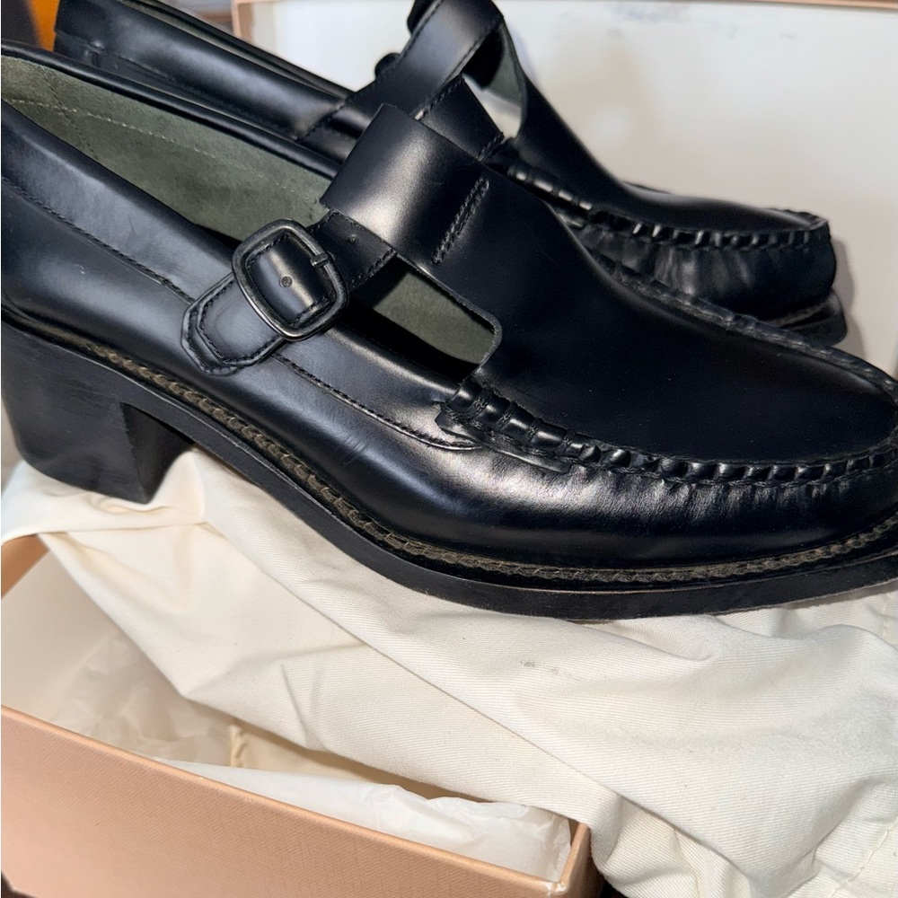 Hereu black Maryjane style women’s shoes. Beautifully handcrafted . Size 9 1/2 - Picture 12 of 17